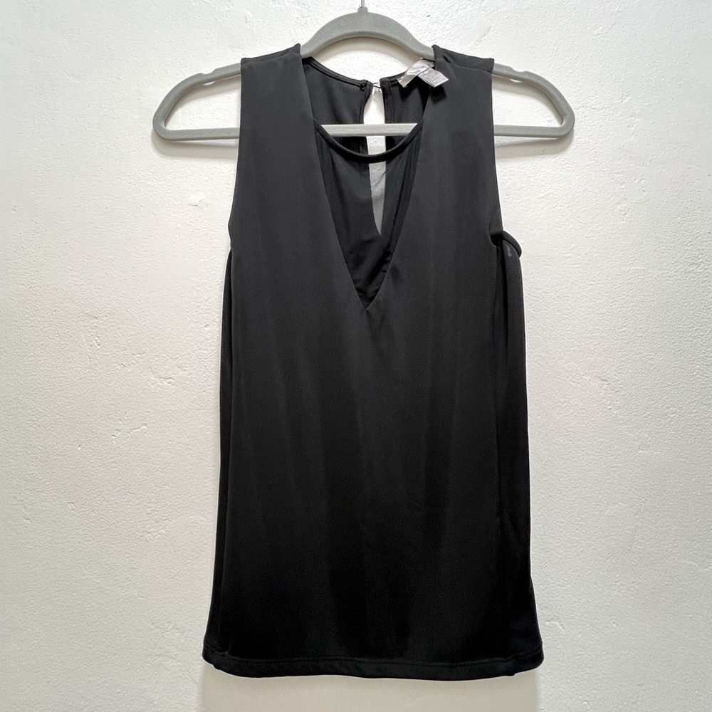 Bloomindales Aqua Capsule tank top black Size XS